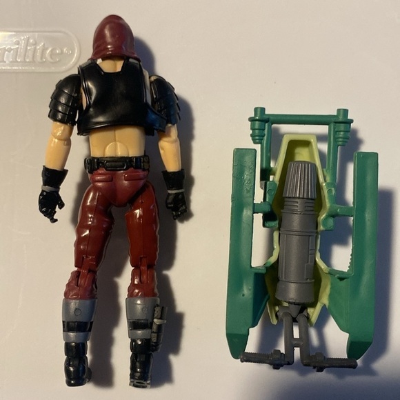Gi joe Dreadnok leader Zartan w/ skier and file card 2007 - Picture 2 of 3